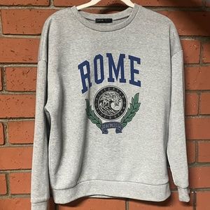 Graphic Printed Crewneck